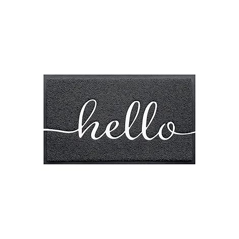 Paillasson, tapis de bienvenue résistant, tapis d'entrée discret (1/5)