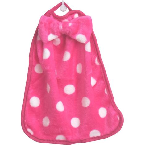 Serviette De Bain En Polaire De Corail Avec Crochet Pour Salle De Bain Et Cuisine - Absorbante Et Douce - Lot De 1 (1/2)