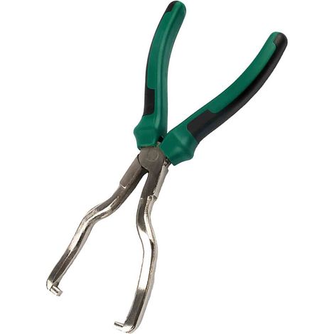 Pince universelle en acier, ergonomique, pour conduites de carburant, outil de déconnexion efficace pour colliers de serrage de tuyaux d'essence, verte (1/5)