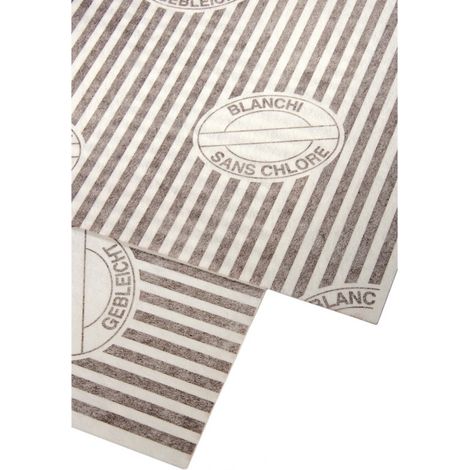 Xavax Filtre Plat Gris Blanc Lot de 2 pour Hottes