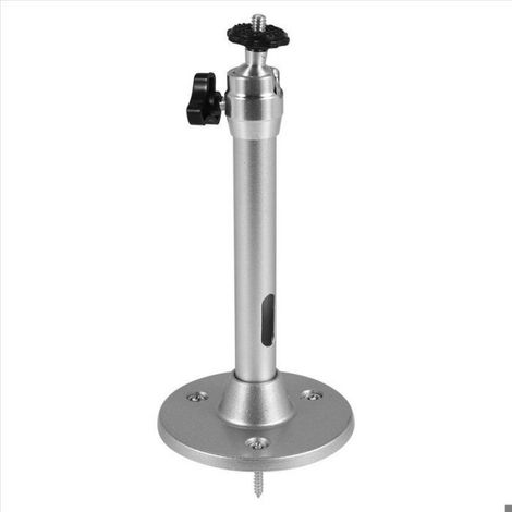 Support de Plafond pour Projecteur - Aluminium - Montage Plafond Mur Bureau - 360° Réglable - Charge Max 3 kg - 1 Pièce (1/4)