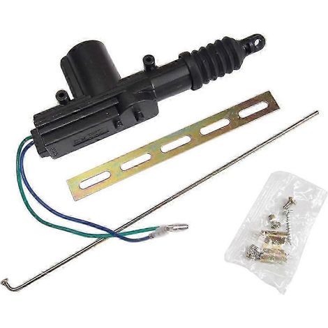 Actuador de puerta de coche de 2 cables para sistema de cierre centralizado universal (1/5)