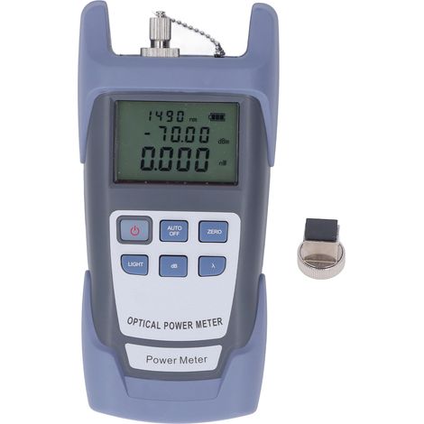 Testeur de câble optique avec connecteur SC, mesure de puissance optique 850nm à 1625nm, outil de test à lumière rouge (1/5)