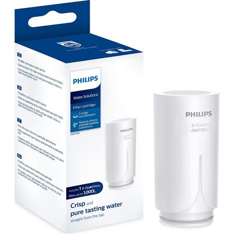 Cartouche filtrante de rechange pour robinet Philips AWP305 (1/5)