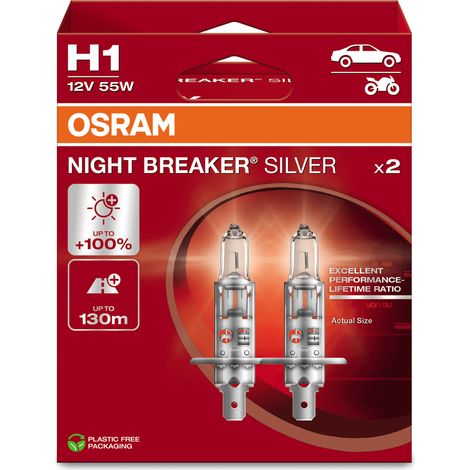 Osram Night Breaker Silver H1 epack (1/2)