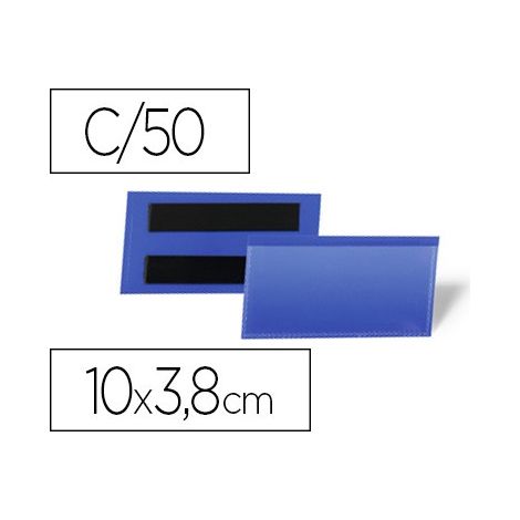 Durable  bolsa  para  etiquetas  B100xH38mm  azul  -  1741-07