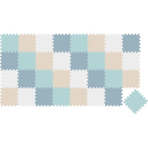 36 Pièces Tapis de Sol Bébé - 30x30 Dalles en Mousse EVA - Carrés Puzzle Enfant (1/5)