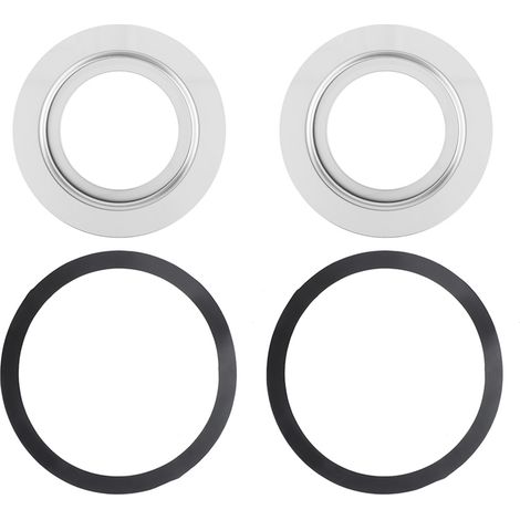 Adaptador de acero inoxidable de 180 mm a 114 mm para triturador de residuos alimentarios (1/4)