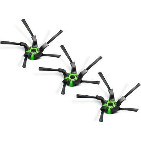 iRobot Pieces Authentiques Brosse de Coins (3X) - Compatible avec Roomba Serie s - Vert (1/3)