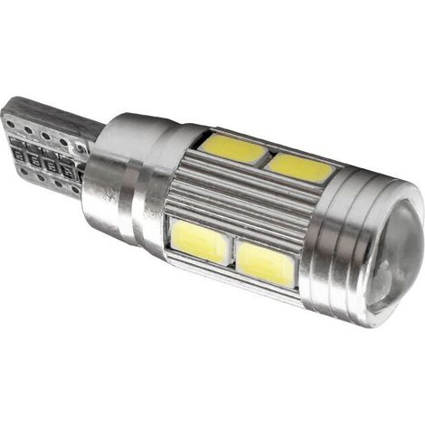 LED-Lampe für Standlicht, T10 W5W, 10 SMD, CANbus, 12V, Weißes Licht