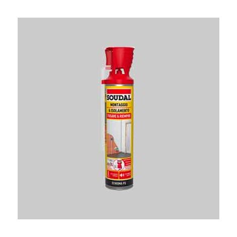 SCHIUMA POLIURETANICA UNIVERSALE CON APPLICATORE SOUDAL 600