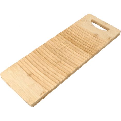 Haushalts-Waschbrett aus dickem Holz, Wäschebrett, Kleiderreinigungszubehör (1/5)