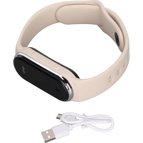 Bracelets anti-moustiques portables à ultrasons avec montre numérique LED blanche