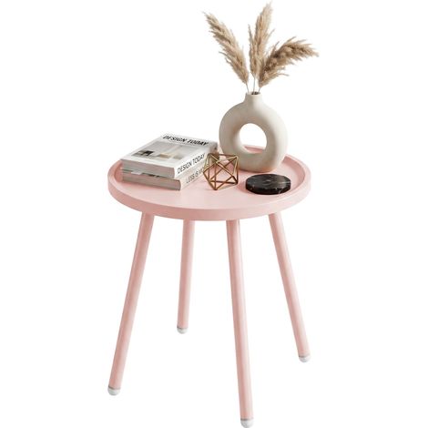 Table d'appoint Busan Ø 40 cm Rose (1/5)