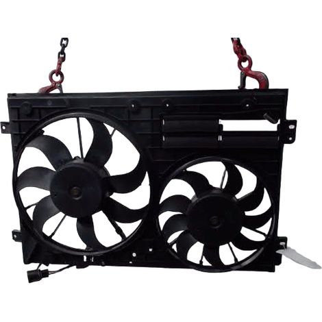 [PRODUIT D'OCCASION] Moteur Ventilateur Radiateur VOLKSWAGEN Touran 09- ♻️ Ref Oe. 1k0121207bc - Garantie à vie (1/3)