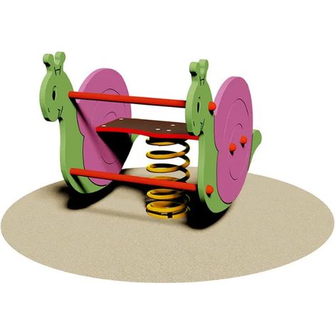Gioco a molla Lumaca Biposto 870B EN 1176 H42cm bambini 2-8 anni Giochipark