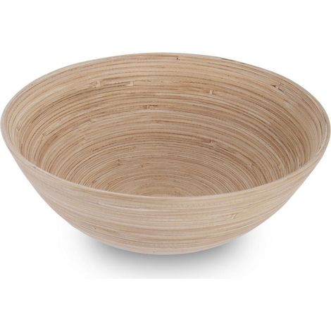 Ciotola da portata per frutta in bambù, 25 cm, modello Orion 126823 (1/4)