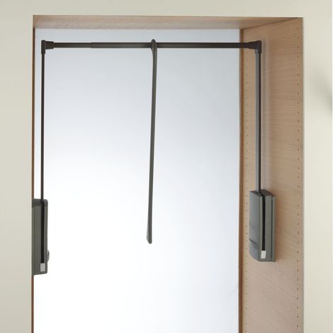 SERVETTO Kleiderlift Junior 440 - 610 mm anthrazit/anthrazit