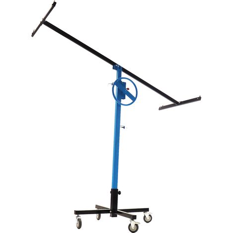 Bituxx Plattenheber Trockenbau Rigips Heber für Gipskartonplatten Plattenlift Ripsplattenheber Höhenverstellbar 170 - 290 cm 35° Neigung