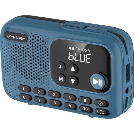 Radio Portátil Energy Sistem TunerGo FM LED USB Type-C (1/3)