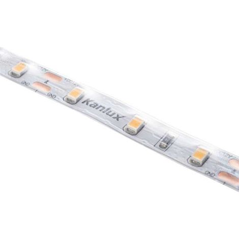 Striscia LED waterproof IP65 11W/m 60 LED/m lunghezza 5m - Bianco Naturale 4000K (1/4)