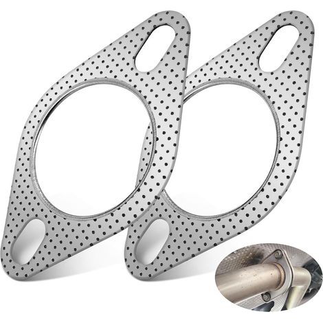 Lot de 2 joints d'échappement - 2,5" - Diamètre intérieur : 63 à 64 mm (1/5)