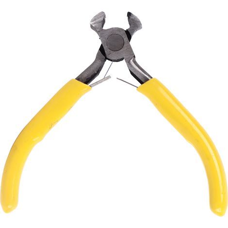 5-inch (12.7 cm) Electric Guitar Fret Pliers, Steel Head Bass Fret Repair Tool for Stringed Instruments - AquaForge (1/5)