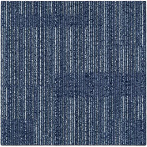 Teppichfliesen Linz Blau 05 50 x 50 cm