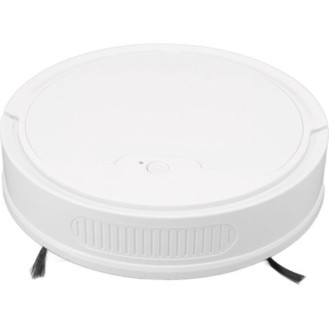 3-in-1-Saugroboter mit intelligenter App, Fernbedienung, starker Saugkraft von 2000 Pa, USB-Ladefunktion, weiß. (1/5)