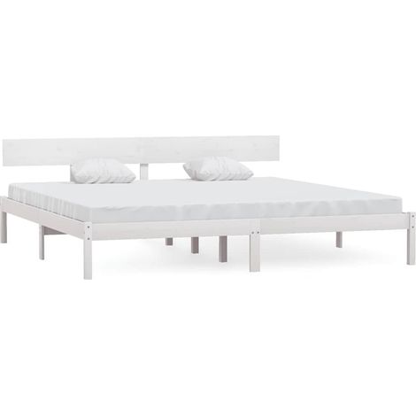 Maison Exclusive - Estructura de cama doble sin colchón madera ma (1/5)