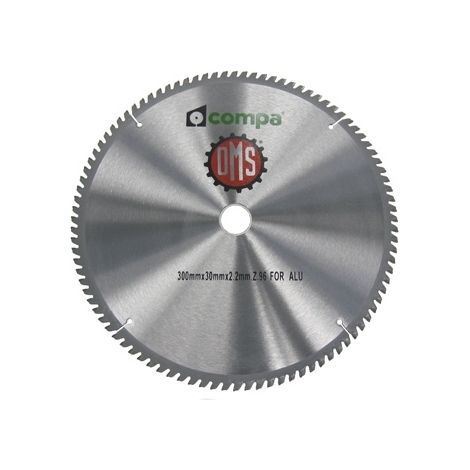 Disco para Aluminio, 300 mm, 96 Dientes  Compa 430096