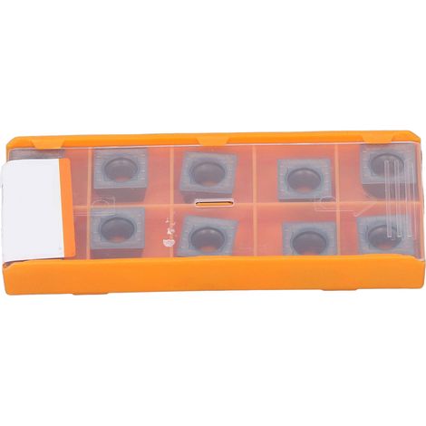 Lot de 10 plaquettes de tournage bois haute performance, inserts de fraisage CNC en carbure revêtu
