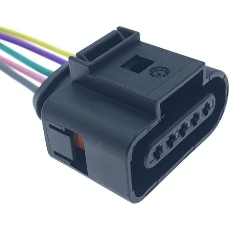 1J0973705 ist geeignet für den 5P-Stecker des Luftmengenmessers und des Lenkgetriebes des neuen Volkswagen Audi C7. (1/4)