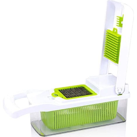 Affettaverdure 14 Pz da Cucina Affettatrice per Verdure Sminuzzatore e Accessori