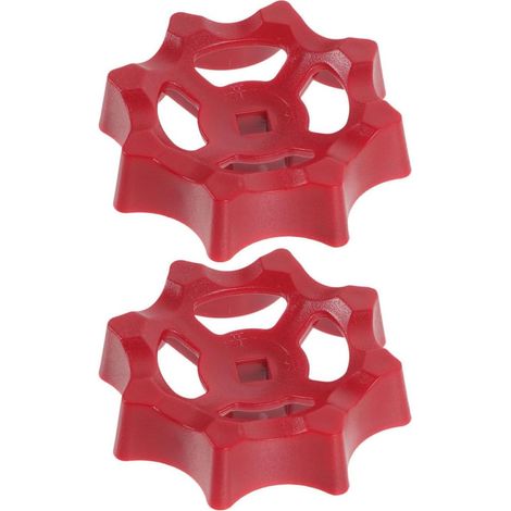 2 Pièces Poignée de Robinet Extérieure Ronde (1/5)