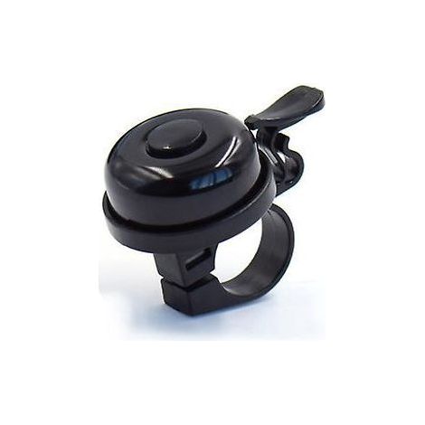 Campanello classico per bicicletta, accessori per biciclette, biciclette per bambini e adulti, facile installazione, suono forte, nero (1/4)