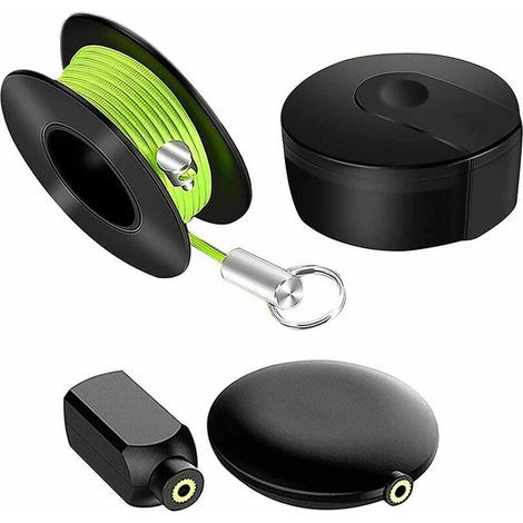 Extractor magnético, herramienta de extracción de cables, sistema de extracción de cables con banda de pesca, herramientas para la pesca de cables metálicos, kit de banda de pesca eléctrica coaxial (1/5)