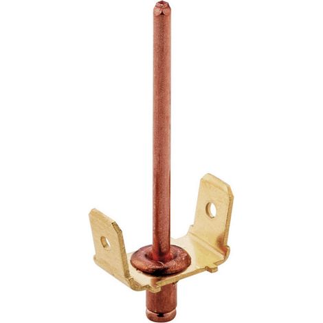 PB Fastener RIV 263 Erdanschluss Steckbreite: 6.3 mm Steckdicke: 0.8 mm 180 ° Unisoliert Metall 1 S