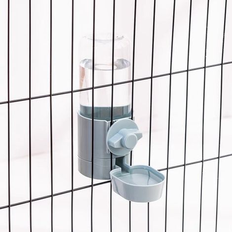 Fuente de agua colgante para mascotas - 500 ml - Apta para conejos, gatos y hurones - Tipo B (1/5)