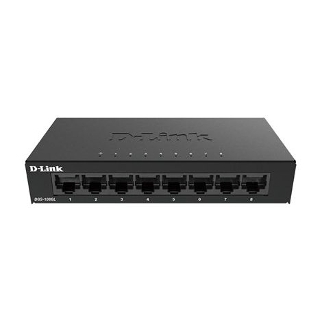 Switch de bureau D-LINK DGS108GL (1/3)