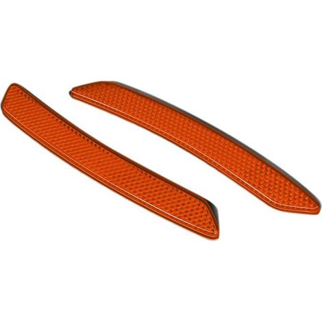 Lot de 2 autocollants réfléchissants pour voiture - Bandes réfléchissantes pour roue extérieure de voiture (1/5)