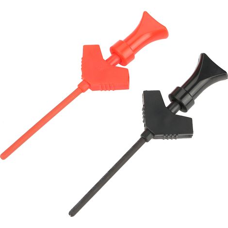 P5003 10 Stück Mini-Greifer-Testspitzenhaken für SMD-IC-Testklemmen, Jumper-Logikanalysezubehör (1/5)