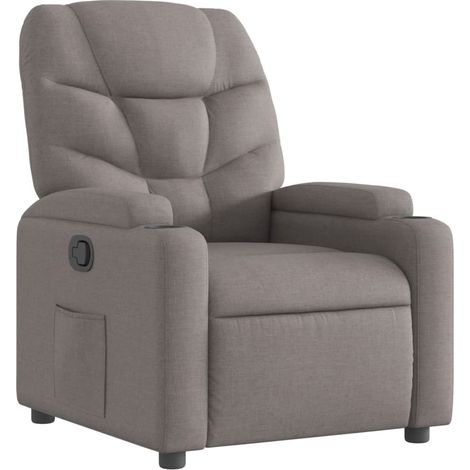 Maison Exclusive - Relaxsessel Taupe Stoff