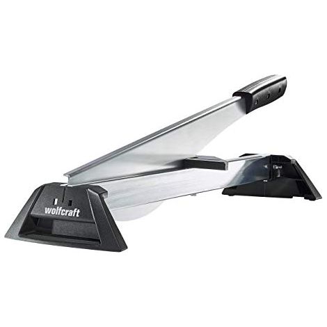 WOLFCRAFT 6933000 PRESSE COUPANTE LC 100 POUR SOLS STRATIFIÉS - DÉCOUPE MAX. 8 MM D'EPAISSEUR