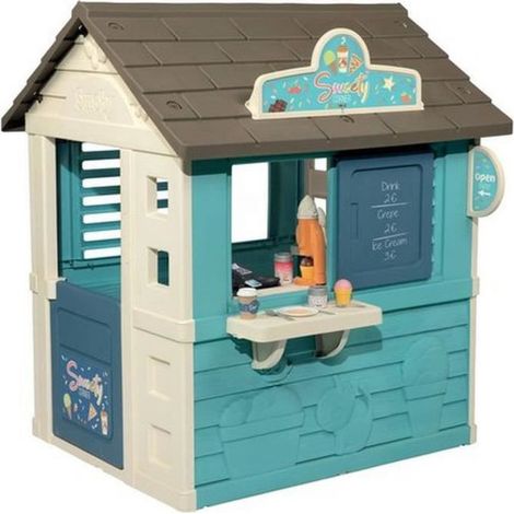 CASA SWEET CORNER ¡EL RINCÓN DE LOS DULCES CON MÁQUINA DE HELADOS Y ACCESORIOS 105X110X127 CM (1/4)