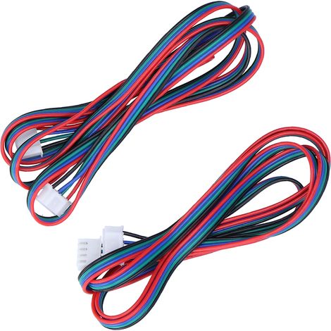 Lot de 2 câbles moteurs ABS légers et portables pour imprimantes 3D (1/5)