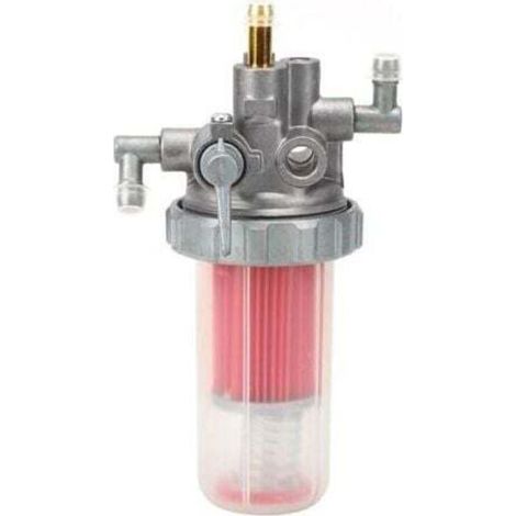 Conjunto de filtro de combustible AM876411, apto para John Deere X495, X595, 415, 455, 670 (1/4)