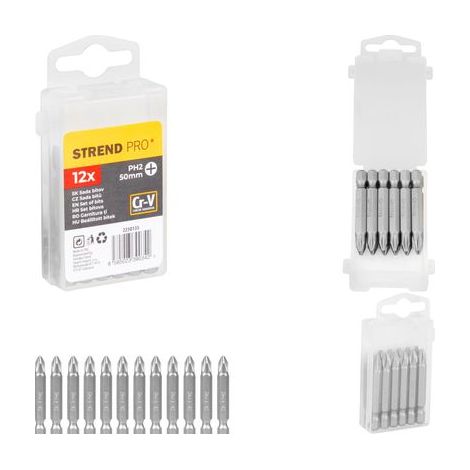 Bit-Satz Strend Pro YF40004, 12-teilig, Cr-V