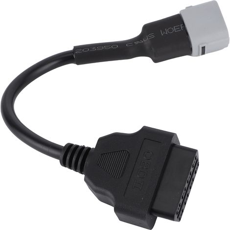 Faisceau adaptateur de diagnostic OBD2 à 6 broches de remplacement compatible avec Suzuki GSXR 1000/1000R/125 (1/5)