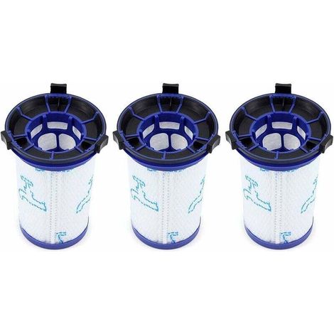 Paquete de 3 filtros de repuesto para aspiradoras inalámbricas Rowenta Air Force 360 / X-Pert Essential 260 RH9037 RH9038 RH9039 RH9051 RH9057 RH9079 RH9081 RH9086 (alternativa a ZR009001) - Crezuo